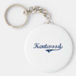Ik houd van Kentwood Michigan Sleutel Hanger