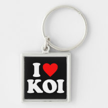 IK HOUD VAN KOI SLEUTEL HANGER