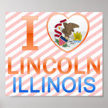 Ik houd van Lincoln, IL Plaat