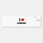 Ik houd van Londen Bumpersticker