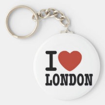 IK HOUD VAN LONDEN SLEUTELHANGERS
