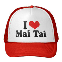 Ik houd van MAI Tai Petten Met Netje