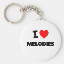 Ik houd van Melodieën Sleutelhangers