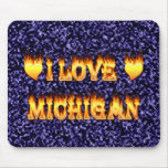 Ik houd van Michigan Muismatten
