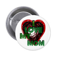 Ik houd van mijn mamma speld buttons