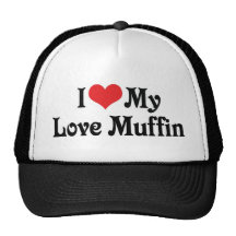 Ik houd van Mijn Muffin van de Liefde Petten