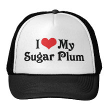 Ik houd van Mijn Pruim van de Suiker Trucker Pet