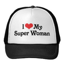 Ik houd van Mijn Super Vrouw Mesh Pet