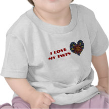 Ik houd van Mijn Tweeling, peuteroverhemd Tshirts