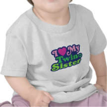Ik houd van Mijn TweelingZuster T Shirt