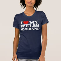 Ik houd van Mijn Welse Echtgenoot t-shirts