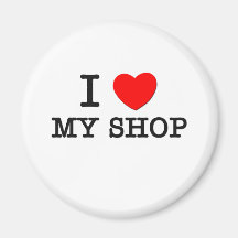 Ik houd van Mijn Winkel Magneten