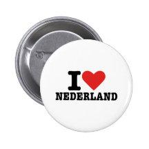 Ik houd van Nederland Button