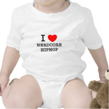 Ik houd van Nerdcore Hiphop Tshirts