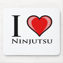 Ik houd van Ninjutsu Muismat