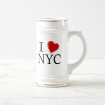 Ik houd van NYC Koffie Mokken