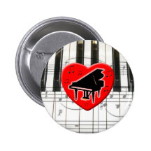 Ik houd van Piano Button