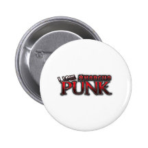 Ik houd van PUNK muziek Anarcho Speld Button