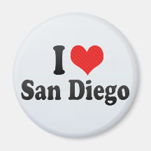 Ik houd van San Diego Magneten