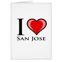 Ik houd van San Jose Kaarten