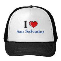 Ik houd van San Salvador Petten Met Netje