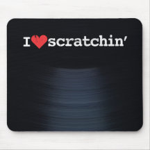Ik houd van Scratchin Mousepad 2 Muis Matten