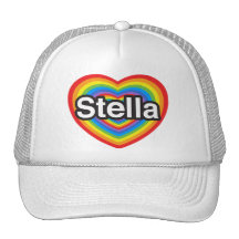 Ik houd van Stella. Ik houd van u Stella. Hart Mesh Petten