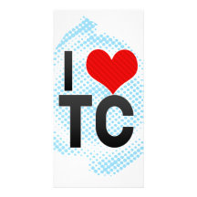 Ik houd van TC Foto Kaart