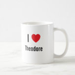 Ik houd van Theodorus II Koffie Mok
