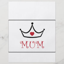 Ik houd van u Mum Fullcolor Folder