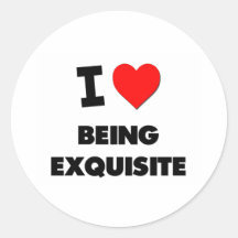 Ik houd van Uitstekend zijnd Sticker
