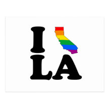 IK HOUD VAN VROLIJK LOS ANGELES WENS KAART