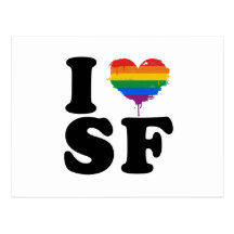 IK HOUD VAN VROLIJK SAN FRANCISCO WENSKAARTEN