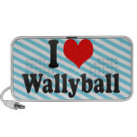 Ik houd van Wallyball iPhone Luidsprekers