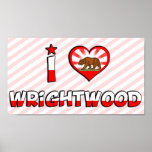 ik houd van wrightwood print