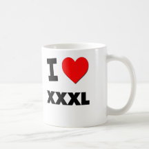 Ik houd van Xxxl Mok