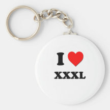Ik houd van Xxxl Sleutelhanger