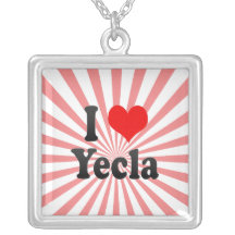 Ik houd van Yecla, Spanje. Me Encanta Yecla, Spanj Persoonlijke Ketting