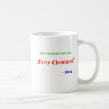 Ik mis horend u, "Vrolijke Kerstmis" zegt, Koffie Bekers