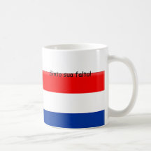 Ik mis u Holland Brazilië Koffie Mok
