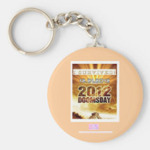 IK OVERLEEFDE 12/21/12 DAG DES OORDEELS KEYCHAIN SLEUTEL HANGERS