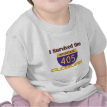Ik overleefde Sluiting 405 T Shirts