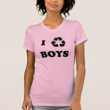 Ik recyclen jongens t shirts