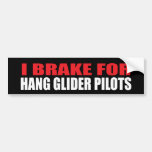 Ik rem voor de Loodsen van de Deltavlieger Bumpersticker