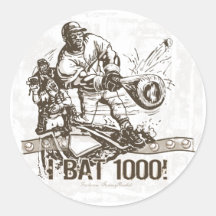 Ik sla 1000! Sticker