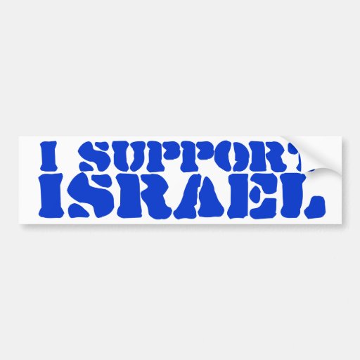 Ik steun Israël Bumperstickers