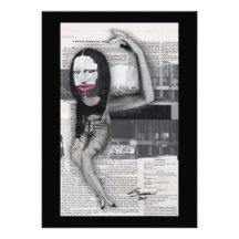 Ik was tijdens Mijn Zwangerschap Mona Lisa Collage Aankondigingen