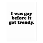 IK WAS VROLIJK VÓÓR TRENDY   HET WENS KAART