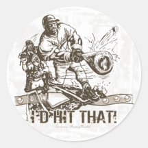 Ik zou dat raken! Sticker