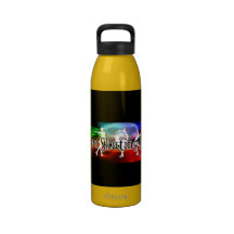 Ik zou eerder het Schaatsen van het Cijfer regenbo Herbruikbare Water Fles